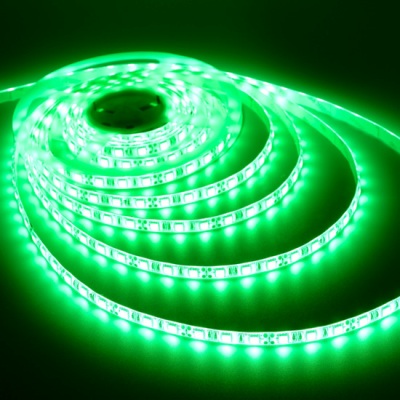 Комплект Зелена LED ЛЕНТА SMD5050 300 диода 72W 5 метра Влагозащитена IP65 - Затвори